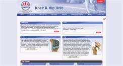 Desktop Screenshot of knee-hip.com