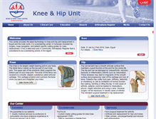 Tablet Screenshot of knee-hip.com